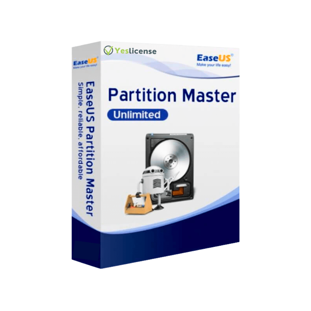 EaseUS Partition Master Unlimited — Clé de Licence MSP & Entreprise - Yeslicense