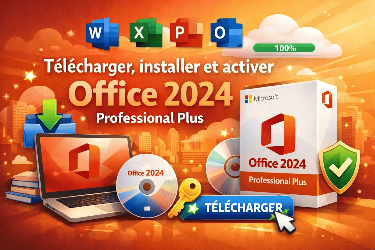 Télécharger, installer et activer Office 2024 Professional Plus étape par étape