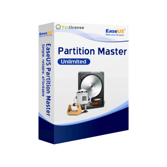 EaseUS Partition Master Unlimited — Clé de Licence MSP & Entreprise - Yeslicense
