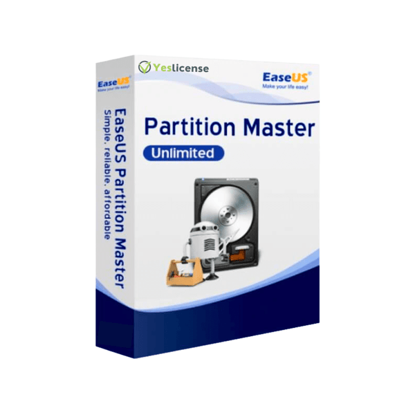 EaseUS Partition Master Unlimited — Clé de Licence MSP & Entreprise - Yeslicense