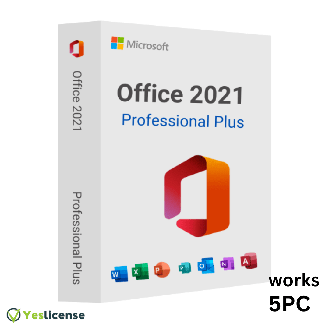 office 2021 professional plus licence 5 pc
