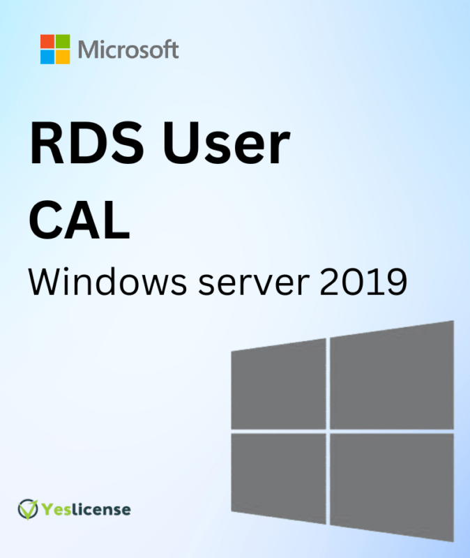 Windows Server 2019 Remote Desktop Services user cal license