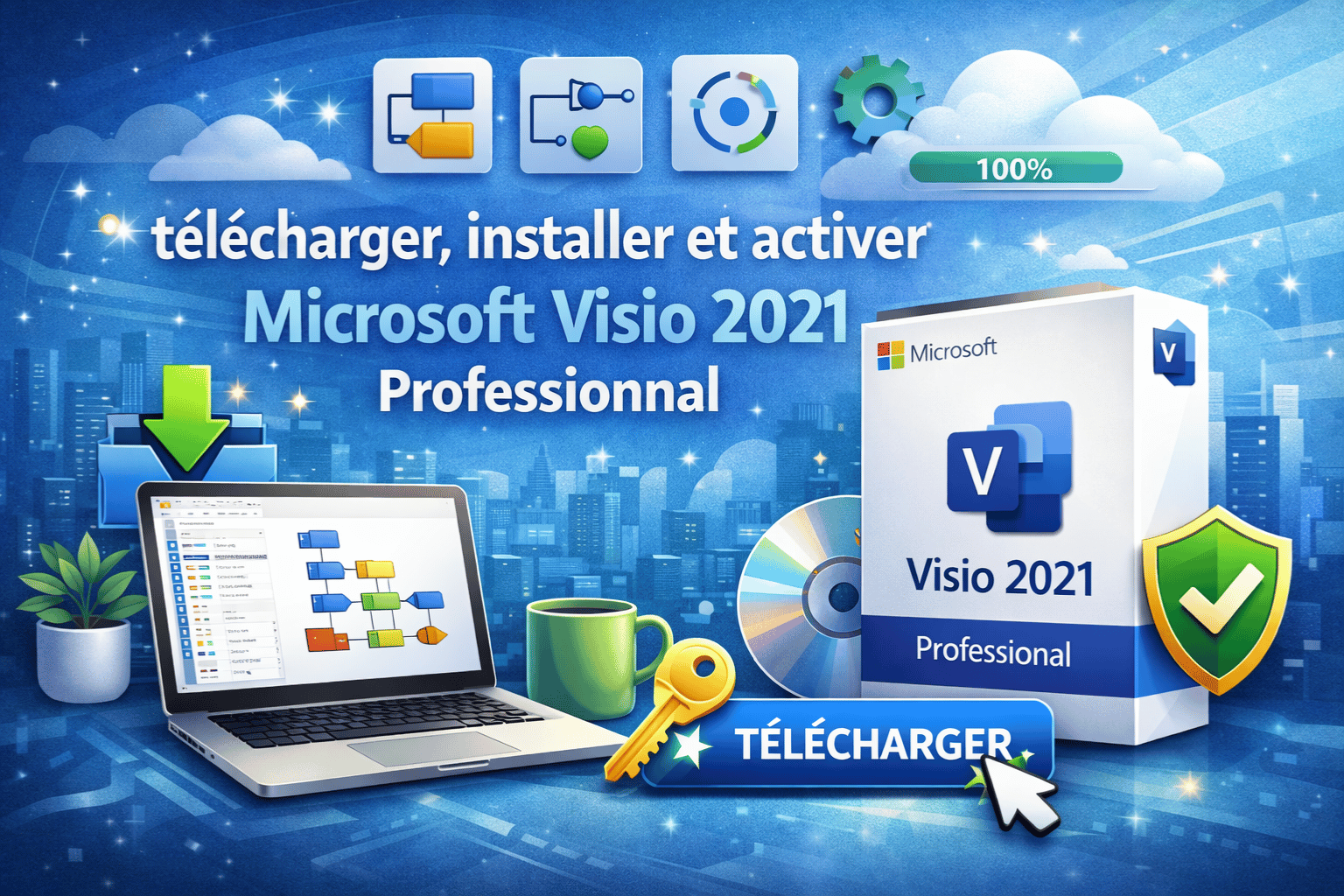 Comment télécharger Visio 2021 Professional, installer et activer